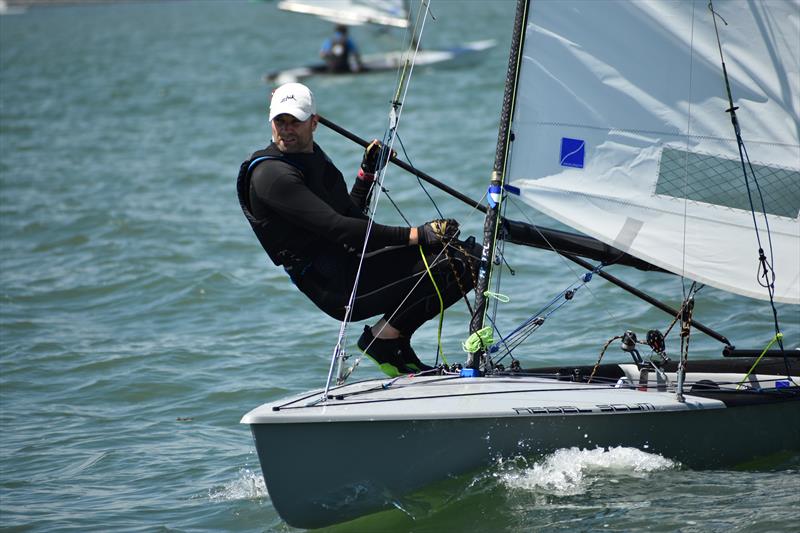 Allen Contender Open at Weston photo copyright David Henshall taken at Weston Sailing Club and featuring the Contender class