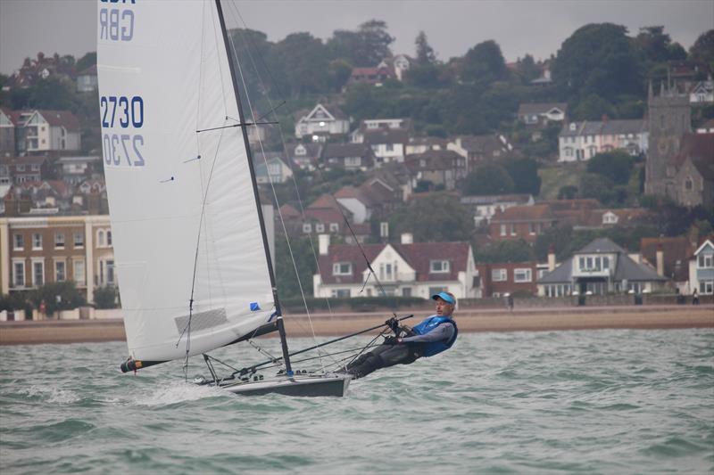 Allen Contender Open at Hythe and Saltwood photo copyright Lucy Samuel taken at Hythe and Saltwood Sailing Club and featuring the Contender class