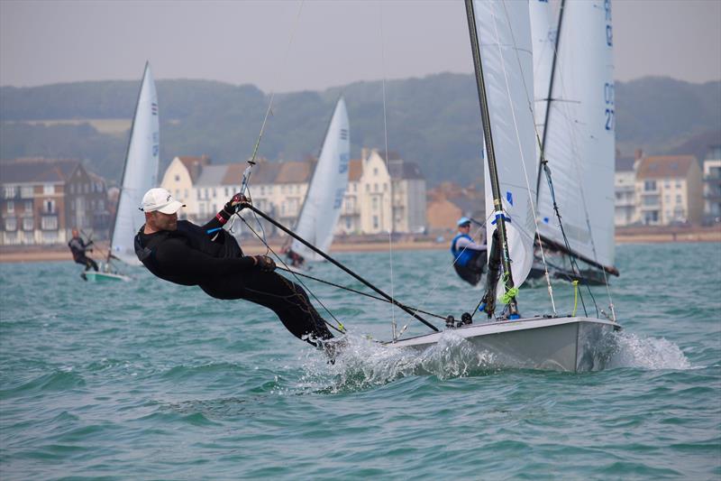 Allen Contender Open at Hythe and Saltwood photo copyright Lucy Samuel taken at Hythe and Saltwood Sailing Club and featuring the Contender class