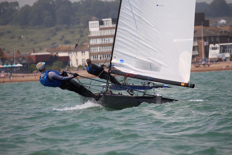 Allen Contender Open at Hythe and Saltwood photo copyright Lucy Samuel taken at Hythe and Saltwood Sailing Club and featuring the Contender class