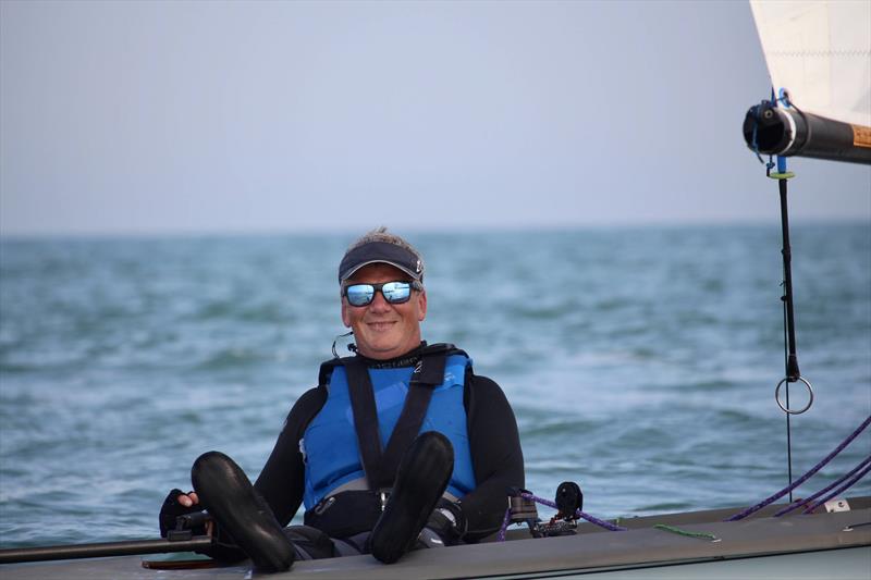 Contenders at Broadstairs photo copyright Lucy Samuel taken at Broadstairs Sailing Club and featuring the Contender class