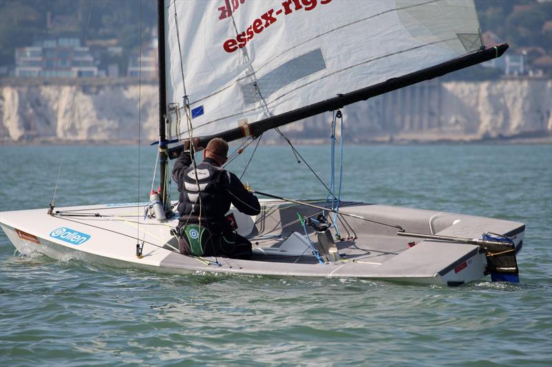 Contenders at Broadstairs photo copyright Lucy Samuel taken at Broadstairs Sailing Club and featuring the Contender class