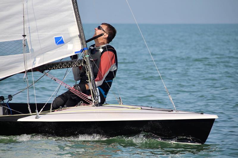 Contenders at Broadstairs photo copyright Lucy Samuel taken at Broadstairs Sailing Club and featuring the Contender class