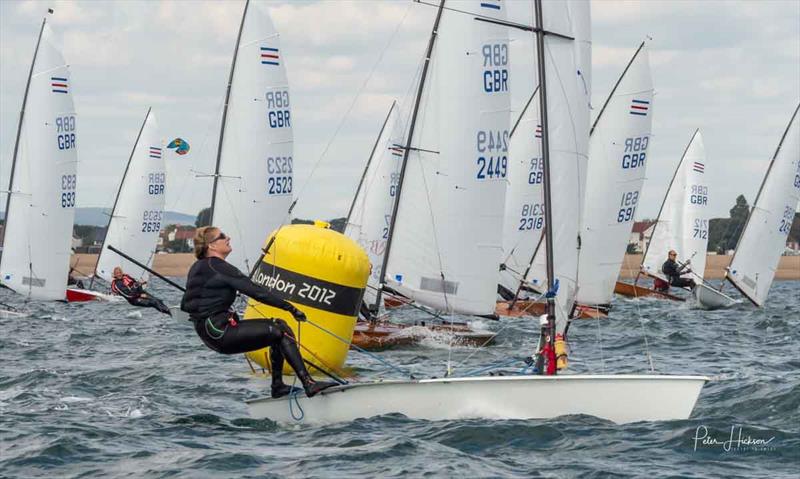 Day 1 of the International Contender British Championship at Hayling Island  photo copyright Peter Hickson taken at Hayling Island Sailing Club and featuring the Contender class