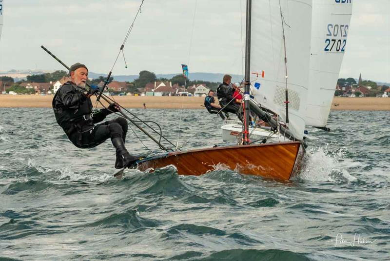 Day 1 of the International Contender British Championship at Hayling Island  photo copyright Peter Hickson taken at Hayling Island Sailing Club and featuring the Contender class