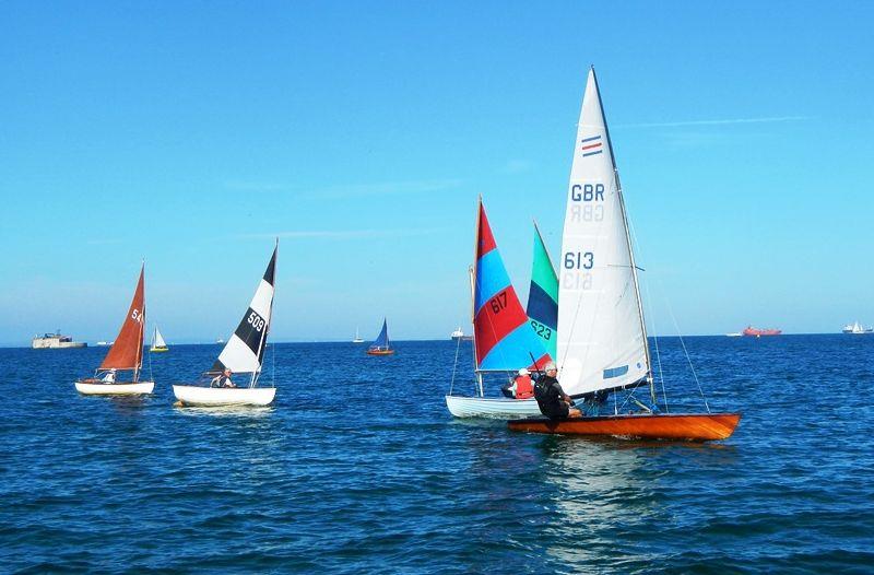 Racing in the Bembridge SC Regatta 2021 photo copyright Jonathan Nainby-Luxmoore taken at Bembridge Sailing Club and featuring the Contender class