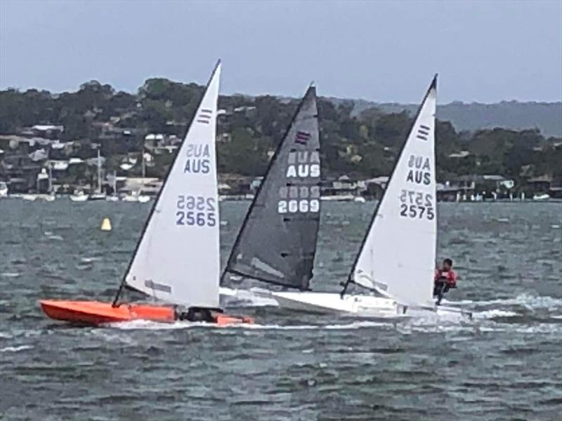 52nd Australian Contender Championship, day 4 photo copyright Tony Arends taken at Gosford Sailing Club and featuring the Contender class