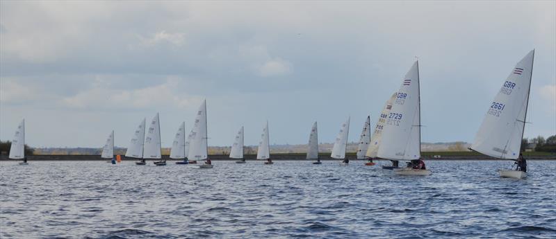 Oxford Contender Open photo copyright Adrian Howe taken at Oxford Sailing Club and featuring the Contender class