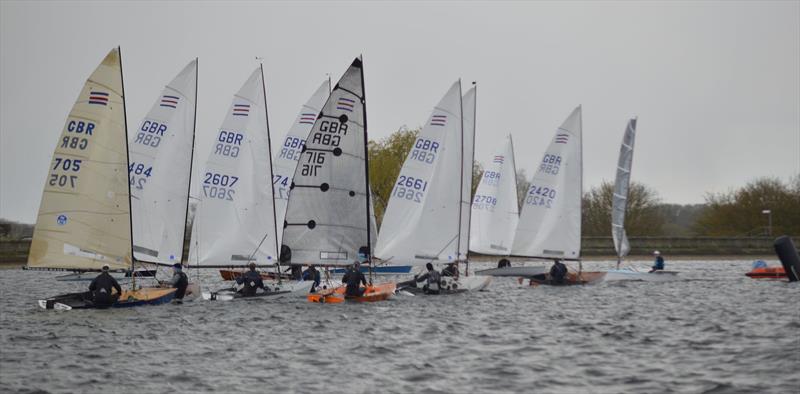 Oxford Contender Open photo copyright Adrian Howe taken at Oxford Sailing Club and featuring the Contender class