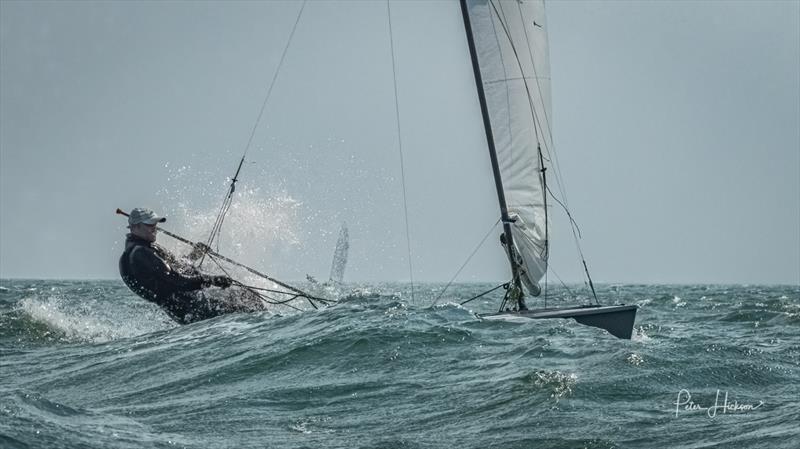 Strong winds for the Contender Open at Hayling Island - photo © Peter Hickson