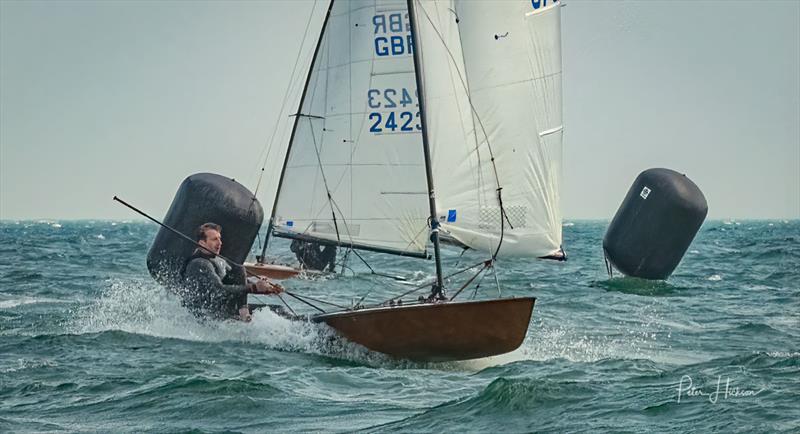 Strong winds for the Contender Open at Hayling Island photo copyright Peter Hickson taken at Hayling Island Sailing Club and featuring the Contender class