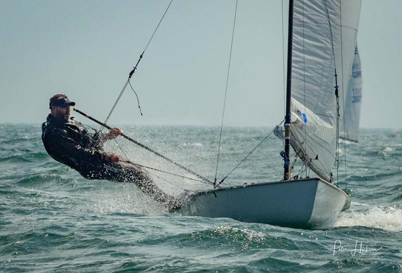 Strong winds for the Contender Open at Hayling Island photo copyright Peter Hickson taken at Hayling Island Sailing Club and featuring the Contender class