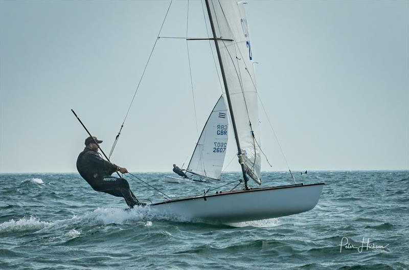 Strong winds for the Contender Open at Hayling Island photo copyright Peter Hickson taken at Hayling Island Sailing Club and featuring the Contender class