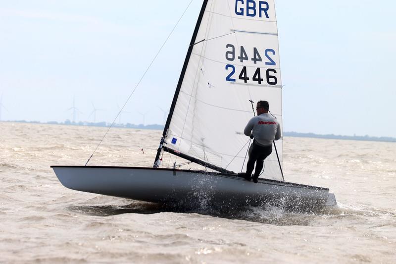 Contender Nationals at Brightlingsea photo copyright William Stacey taken at Brightlingsea Sailing Club and featuring the Contender class