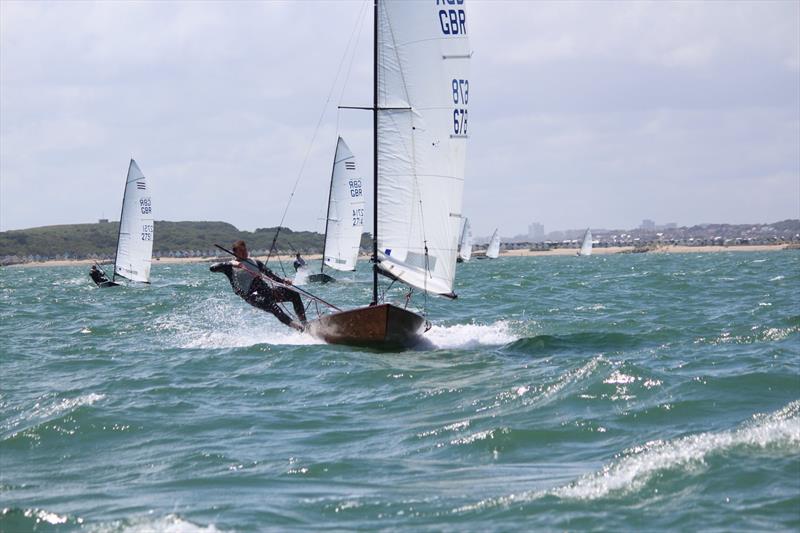 Allen Contender Travellers at Highcliffe photo copyright Sarah Desjonqueres taken at Highcliffe Sailing Club and featuring the Contender class