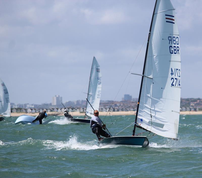 Allen Contender Travellers at Highcliffe photo copyright Sarah Desjonqueres taken at Highcliffe Sailing Club and featuring the Contender class