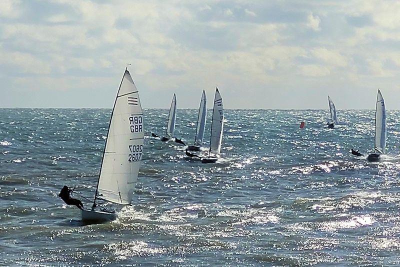 Allen Contender Travellers Series at Broadstairs photo copyright Chris Boshier taken at Broadstairs Sailing Club and featuring the Contender class