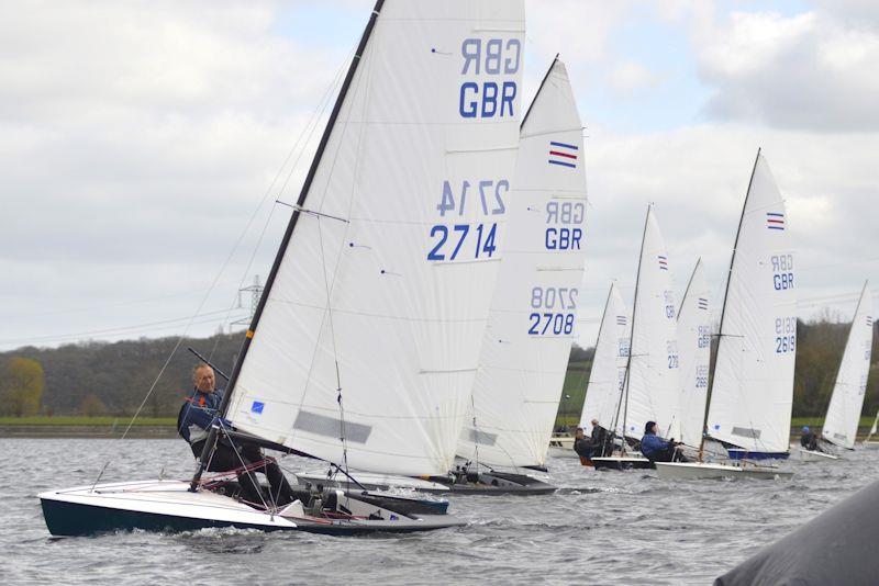 Martin Jones at the Allen Contender open meeting at Oxford photo copyright Adrian Howe taken at Oxford Sailing Club and featuring the Contender class