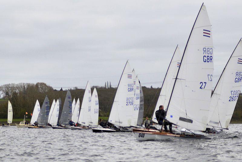 Allen Contender open meeting at Oxford photo copyright Adrian Howe taken at Oxford Sailing Club and featuring the Contender class