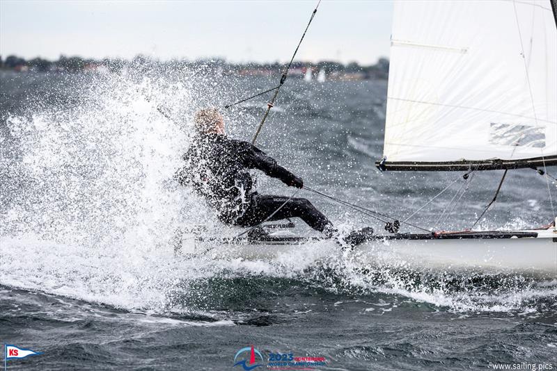 Contender Worlds 2023 at Kerteminde, Denmark - photo © Kristian Joos / www.sailing.pics