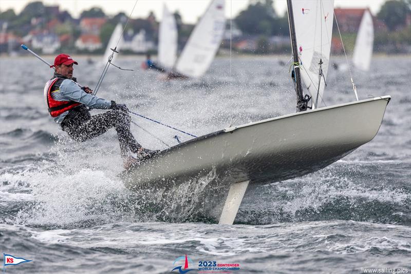 Contender Worlds 2023 at Kerteminde, Denmark photo copyright Kristian Joos / www.sailing.pics taken at Kerteminde Sejlklub and featuring the Contender class