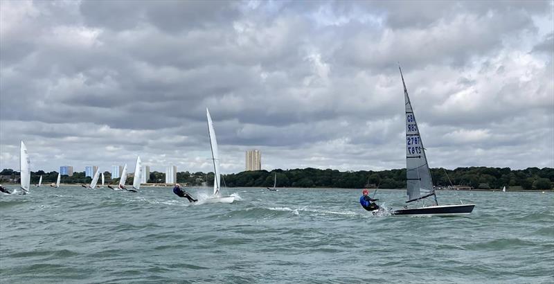 Weston Contender Open photo copyright Clare Stubbs taken at Weston Sailing Club and featuring the Contender class