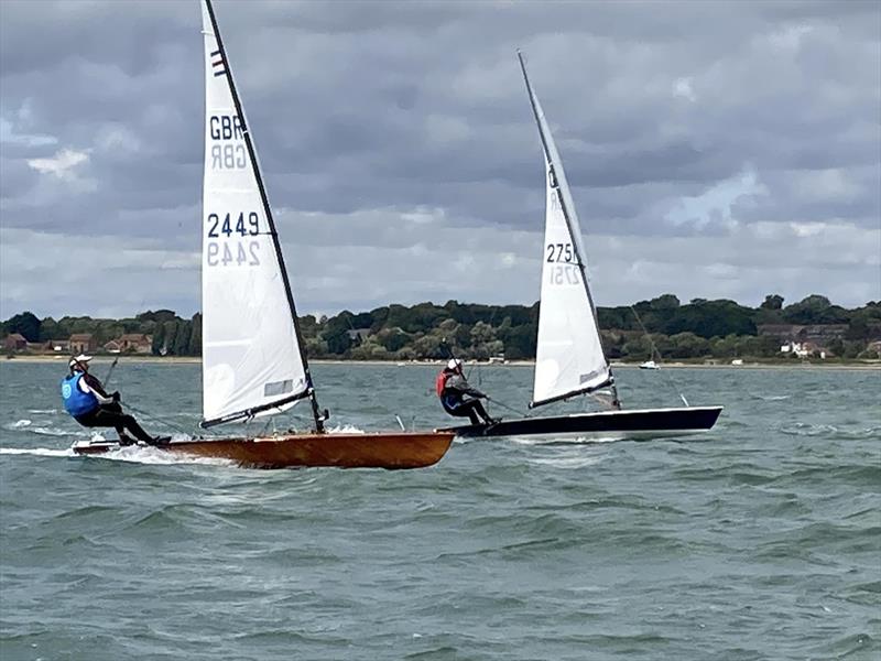 Weston Contender Open photo copyright Clare Stubbs taken at Weston Sailing Club and featuring the Contender class