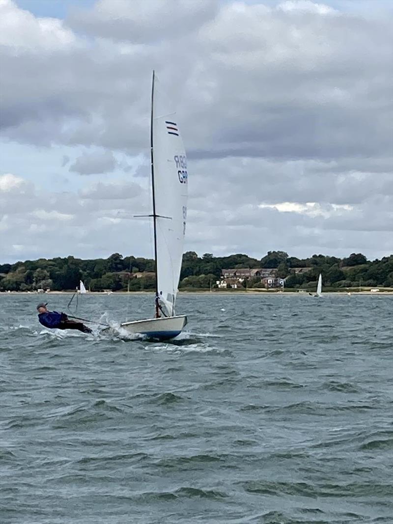 Weston Contender Open photo copyright Clare Stubbs taken at Weston Sailing Club and featuring the Contender class