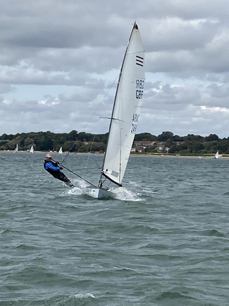 Weston Contender Open photo copyright Clare Stubbs taken at Weston Sailing Club and featuring the Contender class
