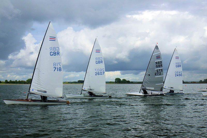 Contender training at Oxford photo copyright Chris Howe taken at Oxford Sailing Club and featuring the Contender class