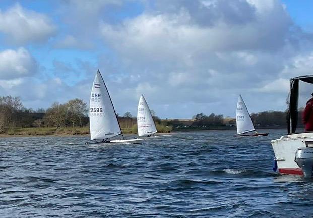 Contenders Travellers at Burton  photo copyright Carl Avery and Daffy taken at Burton Sailing Club and featuring the Contender class