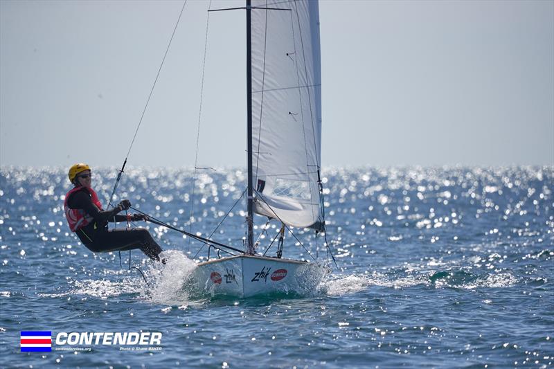 2025 Victorian Contender Class Championship - Day 1 photo copyright Shane Baker taken at McCrae Yacht Club and featuring the Contender class