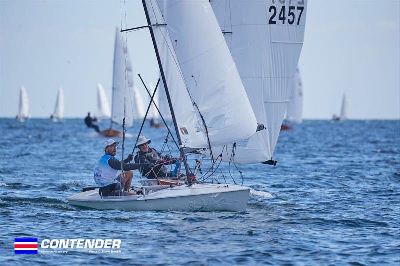 2025 Victorian Contender Class Championship - Day 1 photo copyright Shane Baker taken at McCrae Yacht Club and featuring the Contender class