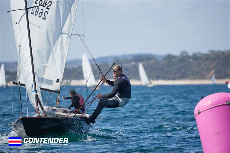 2025 Victorian Contender Class Championship - Day 1 photo copyright Shane Baker taken at McCrae Yacht Club and featuring the Contender class