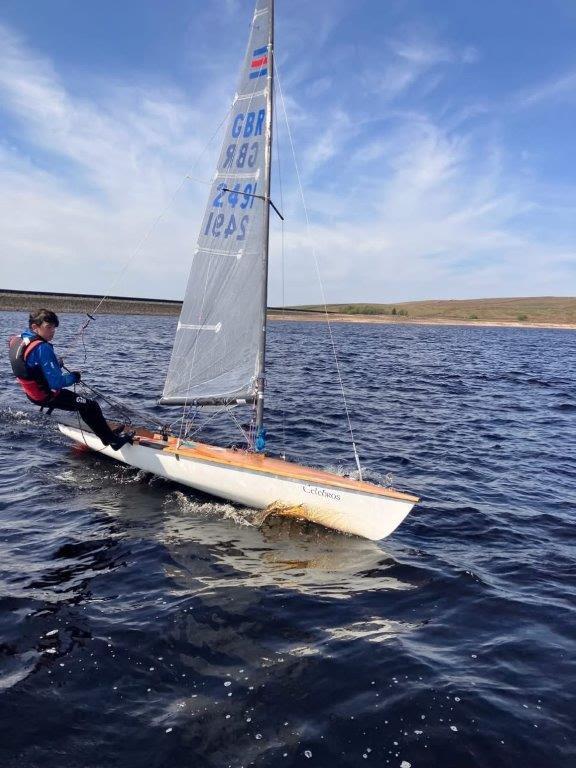Yorkshire Dales Contender Open photo copyright YDSC Committee Boat taken at Yorkshire Dales Sailing Club and featuring the Contender class