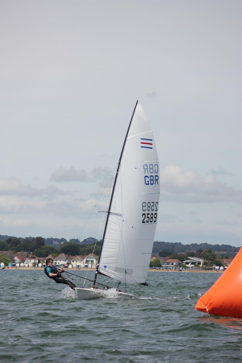 Poole Contender Open  photo copyright Elysia Ehrhart taken at Poole Yacht Club and featuring the Contender class