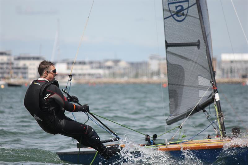 Poole Contender Open  photo copyright Elysia Ehrhart taken at Poole Yacht Club and featuring the Contender class