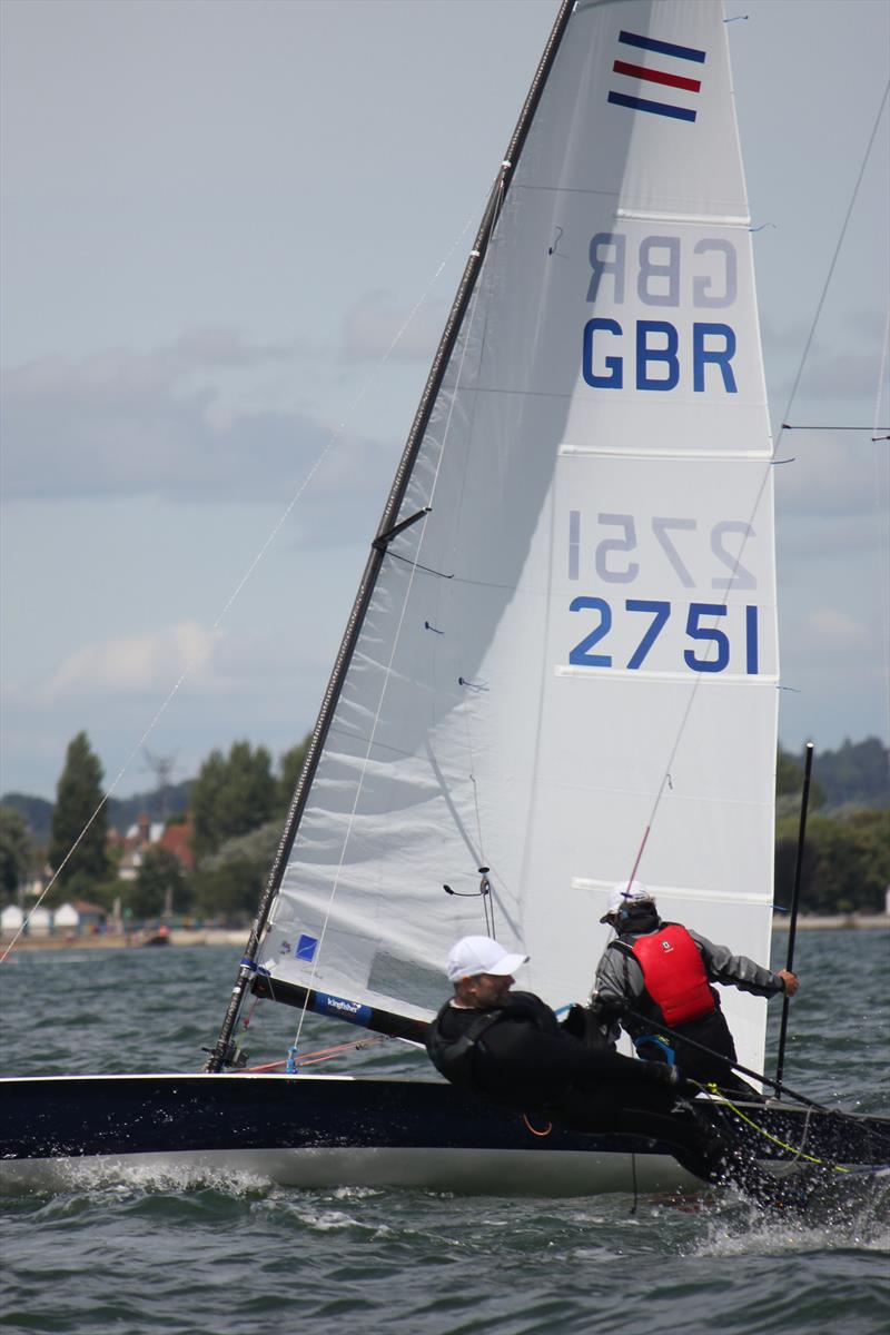 Poole Contender Open  photo copyright Elysia Ehrhart taken at Poole Yacht Club and featuring the Contender class
