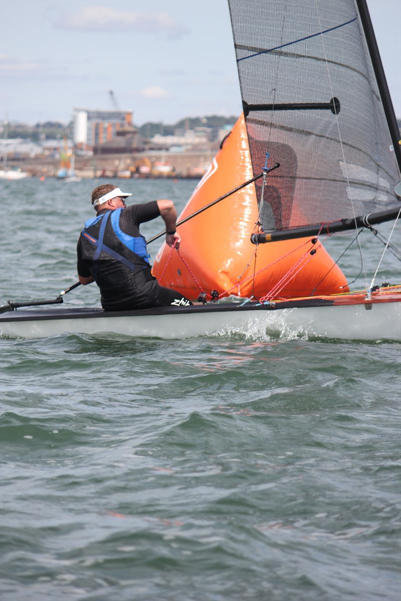 Poole Contender Open  photo copyright Elysia Ehrhart taken at Poole Yacht Club and featuring the Contender class