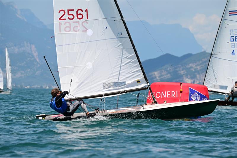 Contender Worlds 2025 at Fraglia Vela Malcesine photo copyright Fabrizio Prandini taken at Fraglia Vela Malcesine and featuring the Contender class