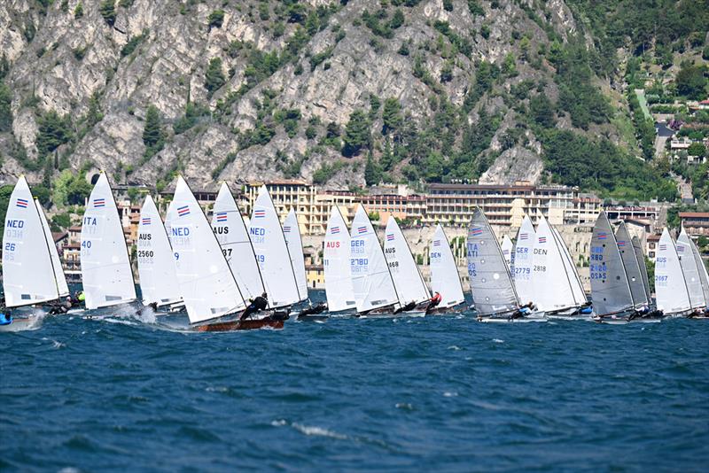 Contender Worlds 2025 at Fraglia Vela Malcesine photo copyright Fabrizio Prandini taken at Fraglia Vela Malcesine and featuring the Contender class