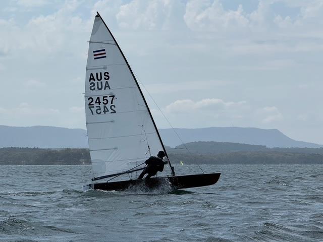 2026 Australian Contender Nationals photo copyright Andrew Fisher taken at South Lake Macquarie Amateur Sailing Club and featuring the Contender class