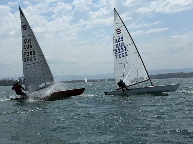 2026 Australian Contender Nationals photo copyright Andrew Fisher taken at South Lake Macquarie Amateur Sailing Club and featuring the Contender class