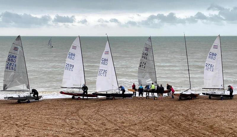 Contender Travellers at Hythe and Saltwood photo copyright Simon Dodds taken at Hythe and Saltwood Sailing Club and featuring the Contender class