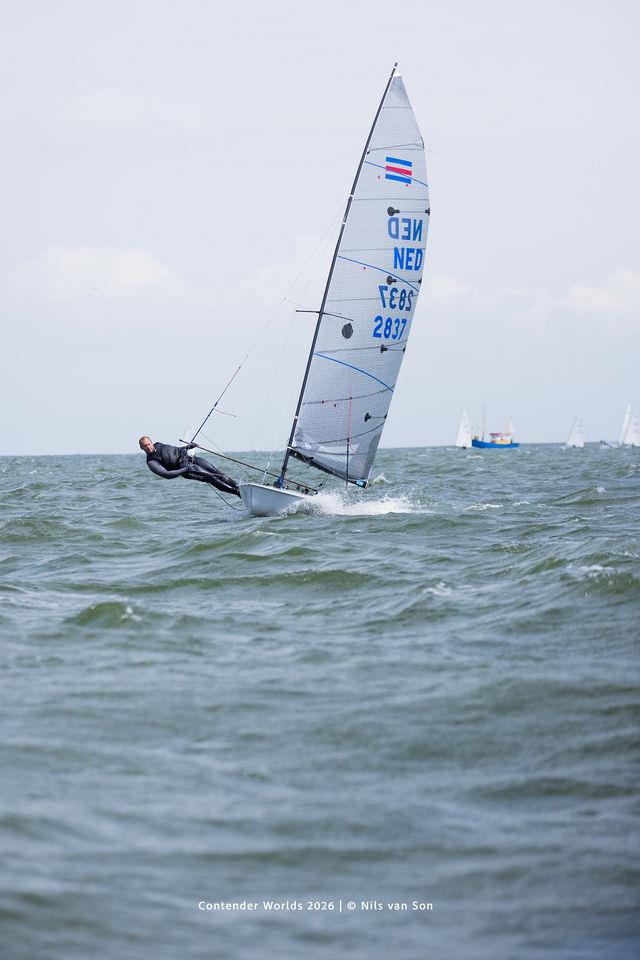 2026 Contender World Championship at Medemblik, The Netherlands photo copyright Nils van Son taken at Royal Yacht Club Hollandia and featuring the Contender class