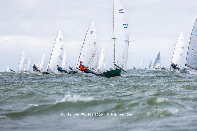 2026 Contender World Championship at Medemblik, The Netherlands photo copyright Nils van Son taken at Royal Yacht Club Hollandia and featuring the Contender class