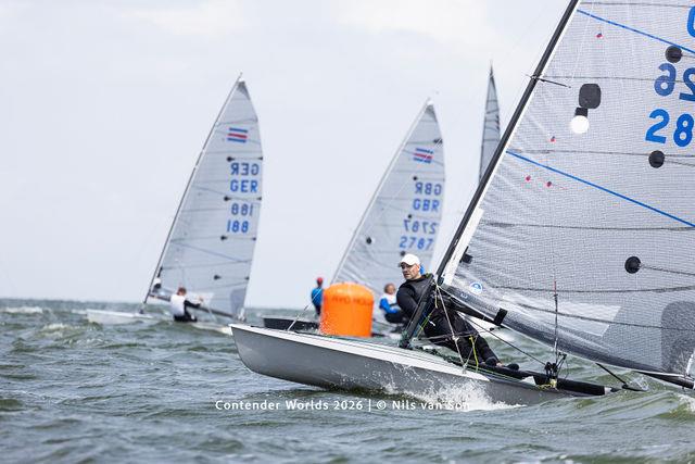 2026 Contender World Championship at Medemblik, The Netherlands photo copyright Nils van Son taken at Royal Yacht Club Hollandia and featuring the Contender class