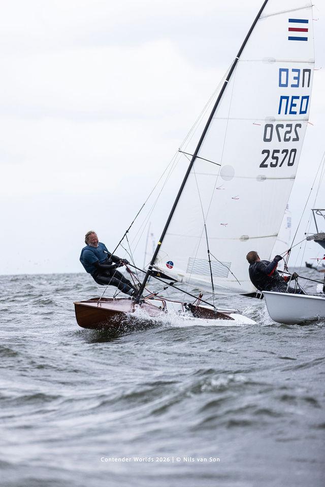 2026 Contender World Championship at Medemblik, The Netherlands photo copyright Nils van Son taken at Royal Yacht Club Hollandia and featuring the Contender class