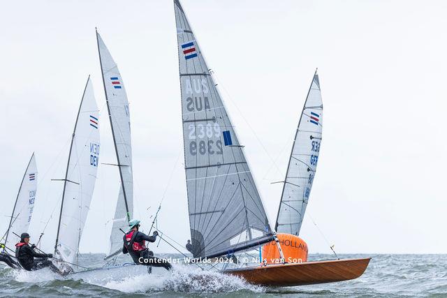 2026 Contender World Championship at Medemblik, The Netherlands photo copyright Nils van Son taken at Royal Yacht Club Hollandia and featuring the Contender class