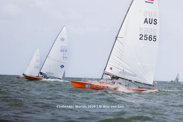 2026 Contender World Championship at Medemblik, The Netherlands photo copyright Nils van Son taken at Royal Yacht Club Hollandia and featuring the Contender class